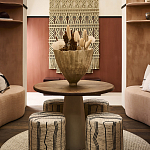 Панно на стену плетеное Макраме бежевый цвет  варинант исполнения - 7 | Loft Concept в Грозном