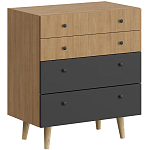 Комод с принтом на ящиках Elise Chest of Drawers варинант исполнения - 10 | Loft Concept в Грозном