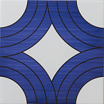 Дизайнерская плитка с узором Восьмерки варинант исполнения - 2 | Loft Concept в Грозном