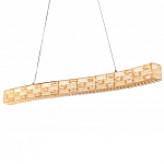 Люстра волнистой формы с текстурной огранкой Reflection of Reality варинант исполнения - 2 | Loft Concept в Грозном