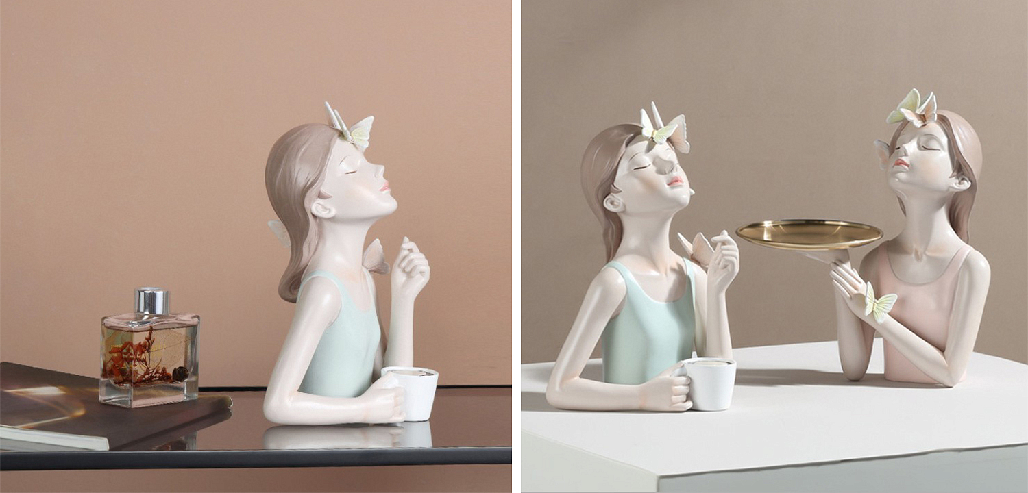 Статуэтка Butterfly Girl Sympathy Статуэтка Butterfly Girl Sympathy - Loft-Concept в Грозном