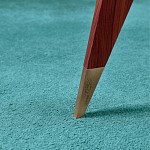 Дизайнерский кофейный стол со стеклянной столешницей Gio Ponti D.552.2 Coffee Table варинант исполнения - 4 | Loft Concept в Грозном