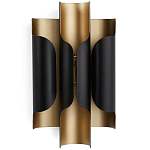 Бра из металла Dolton Wall Lamp Black варинант исполнения - 2 | Loft Concept в Грозном