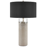 Настольная лампа на сером бетонном основании Delicate Brutality варинант исполнения - 2 | Loft Concept в Грозном