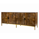 Широкая тумба с фактурным фасадом Termite варинант исполнения - 6 | Loft Concept в Грозном