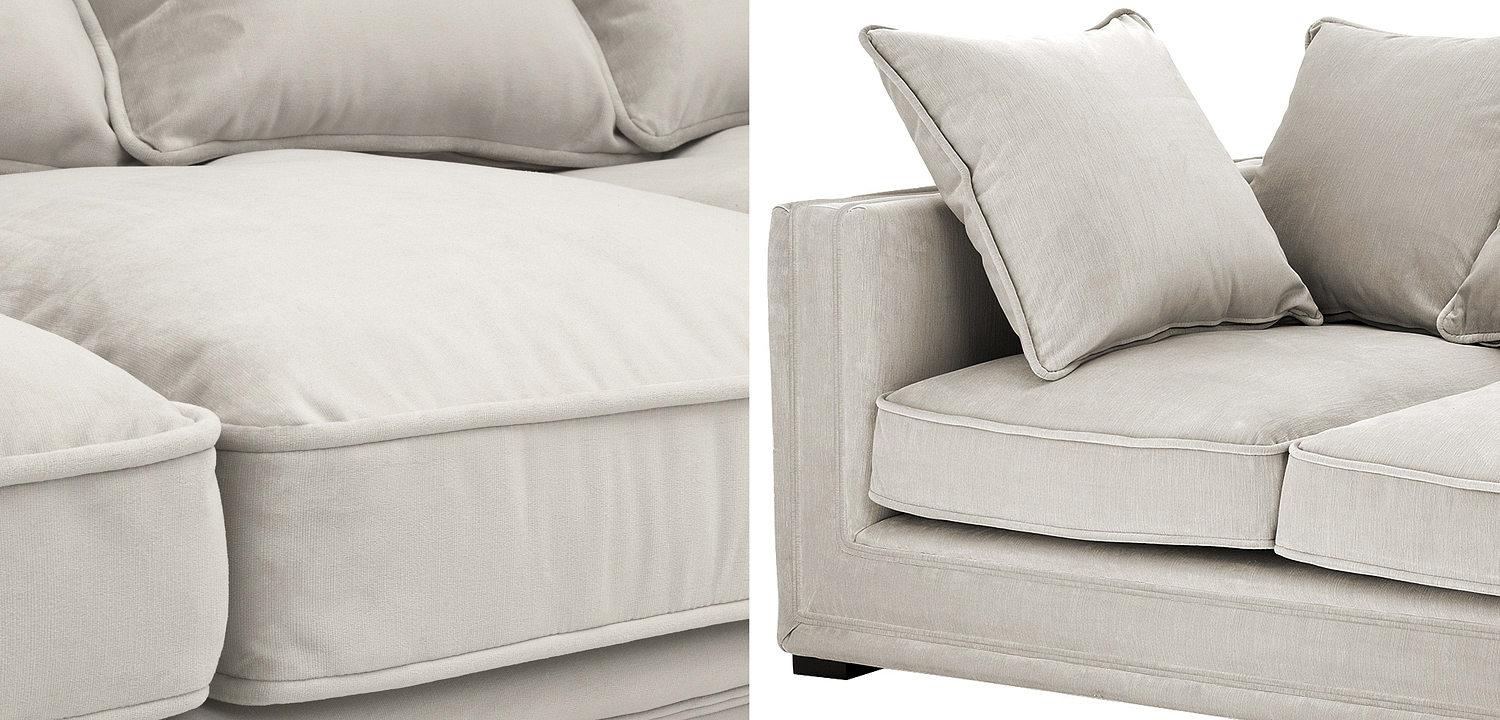 Диван Eichholtz Sofa Menorca Stone grey Диван Eichholtz Sofa Menorca Stone grey - Loft-Concept в Грозном
