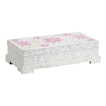 Шкатулка Oceane Bone Inlay White варинант исполнения - 1 | Loft Concept в Грозном