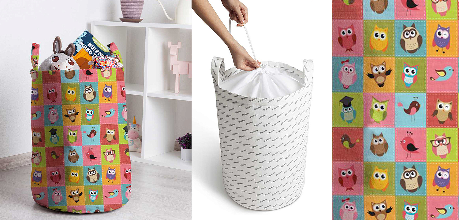 Корзина Birds Puzzle Basket Корзина Birds Puzzle Basket - Loft-Concept в Грозном
