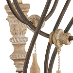 Люстра с состаренными резными элементами Big Graceful Profile варинант исполнения - 2 | Loft Concept в Грозном