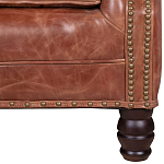 Кожаное кресло James Brown Leather Armchair варинант исполнения - 5 | Loft Concept в Грозном