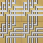 Дизайнерская плитка с узором Ступени варинант исполнения - 1 | Loft Concept в Грозном