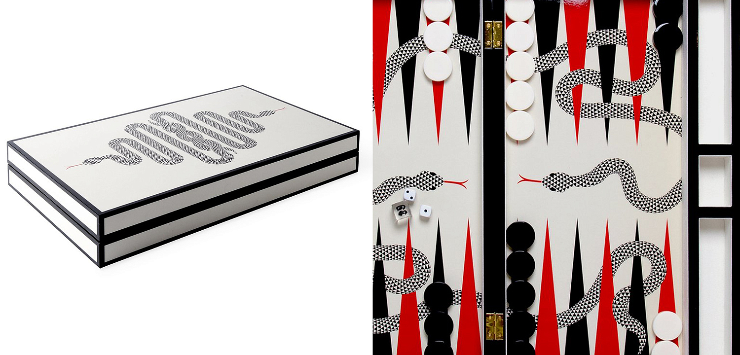 Нарды EDEN BACKGAMMON SET Jonathan Adler Нарды EDEN BACKGAMMON SET Jonathan Adler - Loft-Concept в Грозном