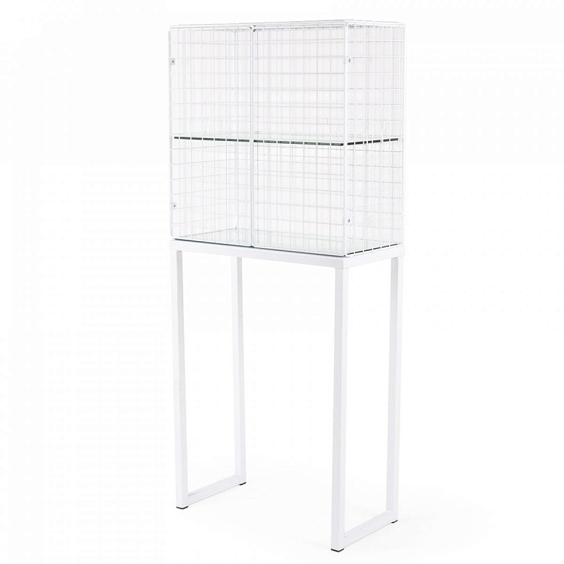Витрина Seletti Les Volières Cabinet White Белый Прозрачное Стекло Витрина Seletti Les Volières Cabinet White Белый Прозрачное Стекло в Грозном | Loft Concept