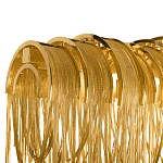 Люстра подвесная с металлическими цепочками и изогнутыми металлическими дугами 72 см Atlantis Chain варинант исполнения - 20 | Loft Concept в Грозном