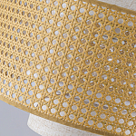 Торшер с декоративным поясом из плетеного бамбука Biuloggicu варинант исполнения - 6 | Loft Concept в Грозном