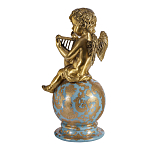 Фигурка Ангел с лирой на шаре Seraphic варинант исполнения - 2 | Loft Concept в Грозном