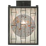 Бра с круглой зеркальной вставкой с эффектом ржавчины Stunning Radiance варинант исполнения - 2 | Loft Concept в Грозном