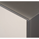 Комод со стеклянной столешницей и с выдвижными ящиками Minimalist Accent варинант исполнения - 3 | Loft Concept в Грозном