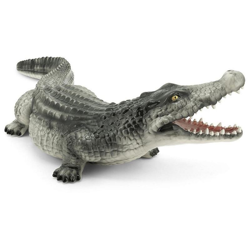 Аксессуар Crocodile Grey Серый Серо-зеленый Аксессуар Crocodile Grey Серый Серо-зеленый в Грозном | Loft Concept