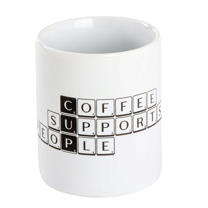 Кружка Seletti Tiles and Tales Cup Белый Черный Кружка Seletti Tiles and Tales Cup Белый Черный в Грозном | Loft Concept