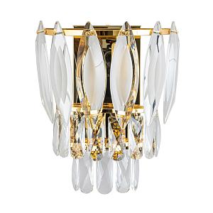Настенный Светильник Сhampagne Gold с Хрустальным Плафоном