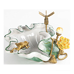 Чаша фигурная с обитателями леса и цветами Eden Garden варинант исполнения - 5 | Loft Concept в Грозном