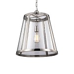 Подвесной светильник с прозрачным коническим стеклянным плафоном в современном стиле Feiss варинант исполнения - 1 | Loft Concept в Грозном