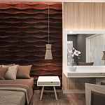 Гипсовая 3D панель с принтографией PM-03 варинант исполнения - 2 | Loft Concept в Грозном