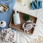 Статуэтка краб с детализированной текстурой в белом цвете Marine Accessories варинант исполнения - 7 | Loft Concept в Грозном