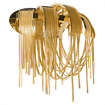 Бра с металиическими цепочками и дугообразными элементами Atlantis Chain варинант исполнения - 11 | Loft Concept в Грозном