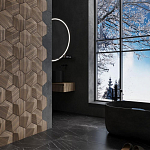 Гипсовая 3D панель с принтографией PM-30 варинант исполнения - 2 | Loft Concept в Грозном