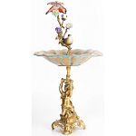 Фарфоровая чаша Фонтан птиц Verena варинант исполнения - 4 | Loft Concept в Грозном