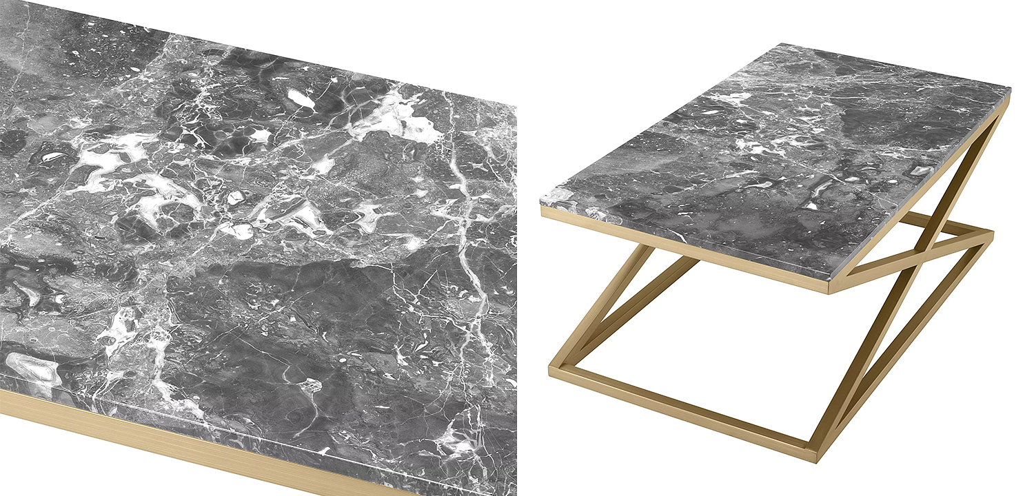 Кофейный стол Eichholtz Coffee Table Criss Cross Кофейный стол Eichholtz Coffee Table Criss Cross - Loft-Concept в Грозном