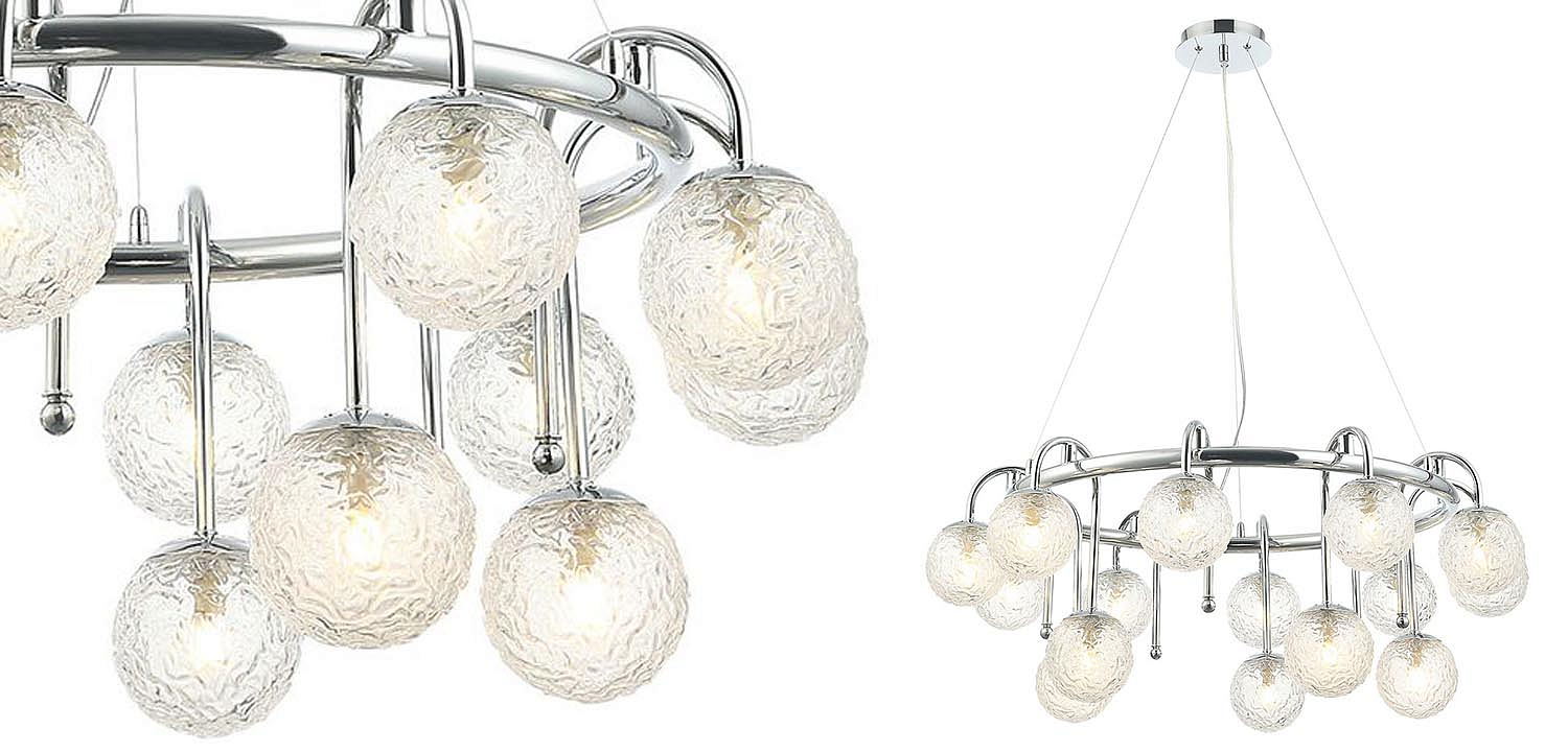 Люстра Lennert Chrome Chandelier Люстра Lennert Chrome Chandelier - Loft-Concept в Грозном