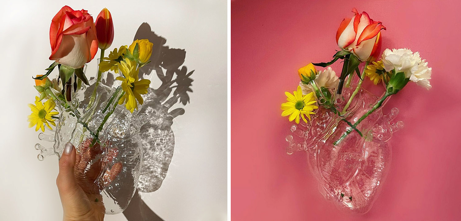 Ваза Seletti Love in Bloom Glass Ваза Seletti Love in Bloom Glass - Loft-Concept в Грозном