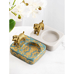 Пепельница фарфоровая Dog варинант исполнения - 3 | Loft Concept в Грозном