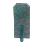 Часы погон ВС подарочные настольные из натурального камня Змеевик Military Clock варинант исполнения - 15 | Loft Concept в Грозном