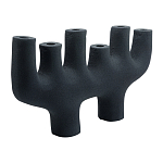 Подсвечник алюминиевый черный Ember варинант исполнения - 2 | Loft Concept в Грозном