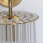 Бра с круглым основанием и длинными прозрачныи стеклянными трубками Nembus варинант исполнения - 4 | Loft Concept в Грозном