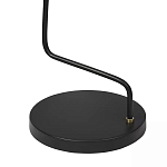 Торшер на изогнутом основании в сочетании черного и золотистого цвета Stable Base варинант исполнения - 4 | Loft Concept в Грозном