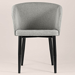 Мягкое кресло на металлических ножках Shaggy Grey варинант исполнения - 3 | Loft Concept в Грозном