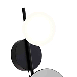 Бра с матовым плафоном в форме шара и зеркальной плоской панелью Lunar Echo  варинант исполнения - 1 | Loft Concept в Грозном