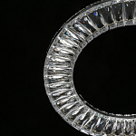 Люстра круглая с прозрачной хрустальной рамкой Maude Crystal Light варинант исполнения - 8 | Loft Concept в Грозном