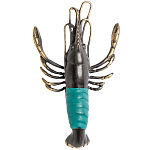 Статуэтка из бронзы в виде лобстера Animals Bronze варинант исполнения - 2 | Loft Concept в Грозном