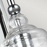 Бра с плафоном в форме колокола из прозрачного стекла с пузырьками Feiss варинант исполнения - 4 | Loft Concept в Грозном