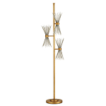 Торшер с абажурами из тонких металлических палочек Wild Thorns варинант исполнения - 2 | Loft Concept в Грозном