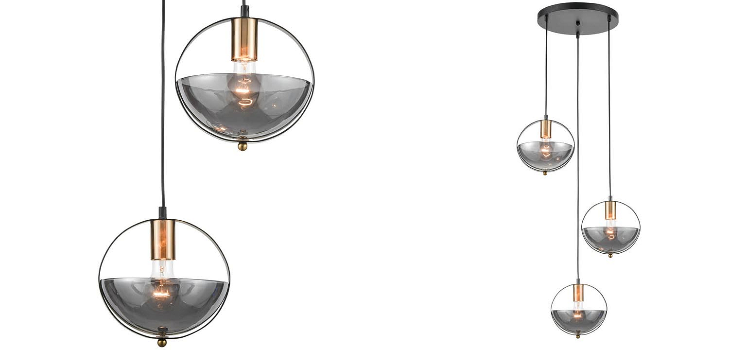 Люстра Gervais Chandelier smoky Люстра Gervais Chandelier smoky - Loft-Concept в Грозном