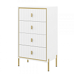 Комод белый высокий с ящиками Antique Order варинант исполнения - 1 | Loft Concept в Грозном