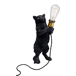 Настольная лампа Черный кот варинант исполнения - 1 | Loft Concept в Грозном