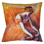 Подушка декоративная Балерина Impressionism in Art варинант исполнения - 1 | Loft Concept в Грозном